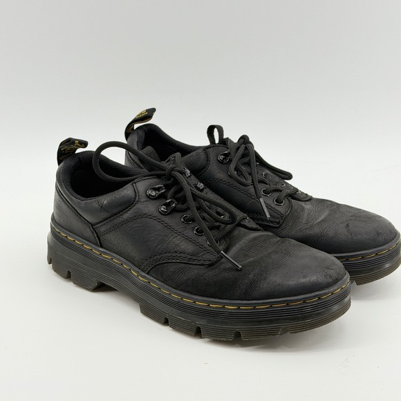 Dr. Martens Other - Dr. Martens Reeder Black Wyoming Leather Utility Shoes Mens 8 UK 7 EU 41 LA004